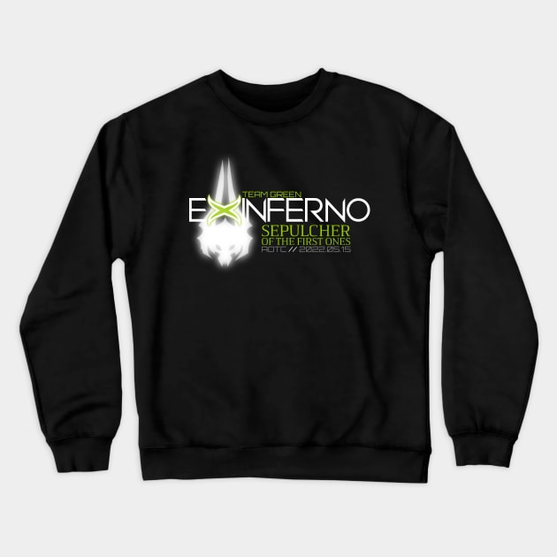 Team Green AOTC Sepulcher of the First Ones T-Shirt (BLACK) Crewneck Sweatshirt by Ex Inferno